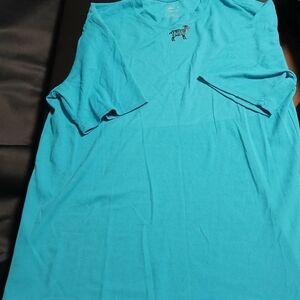 Laviva Sports Thermal Aqua Blue Size Large Men's T Shirt